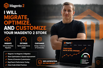 migrate, optimize, and customize your magento 2 store
