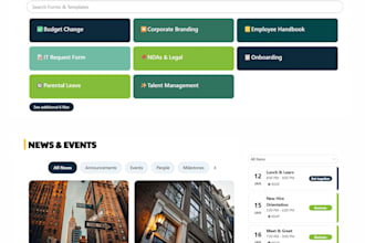 design sharepoint intranet, sharepoint online portal, and business website
