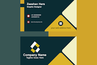 design a custom professional business card design services