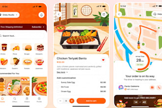 develop food delivery app restaurant website and delivery app