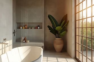 design a luxury mood board and room concept for your home