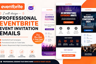 design eventbrite invitation emails eventbrite promotional campaign templates