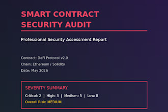 audit your smart contract for security vulnerabilities