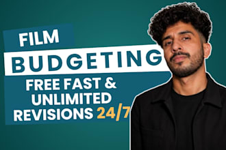 make film budget using movie magic, no drama