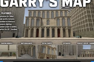 edit and create your gmod map, garrys map, lua and enviroment, npcs,weapon