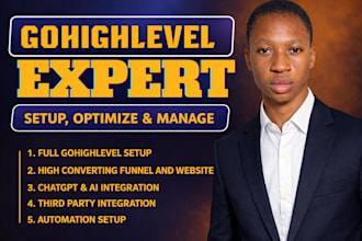 gohighlevel landingpage gohighlevel sales funnel and website