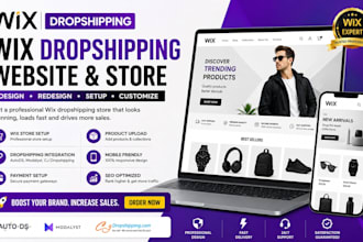 do wix dropshipping website, wix dropshipping store, wix ecommerce website