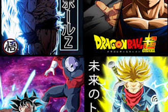 create custom anime posters and wallpapers