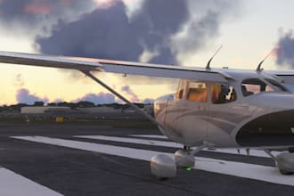teach you flight lessons for the ppl virtually in flight simulator