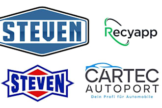 design car rental, car wash, automotive, autodetailing, vehicle bussines logo