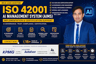 provide iso 42001 ai governance and certification support