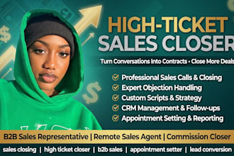 be sales closer appointment setter remote sales closer commission sales closer