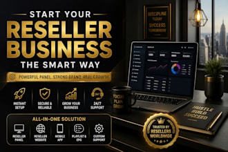 provide best reseller panel with website, strong8k, dream4k, lion ott, trex, sup