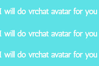 do vrchat avatar for you