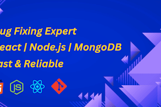 fix bugs in your react nodejs or mongodb application