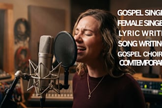 be female worship  singer pop singer songwriter gospel music singer