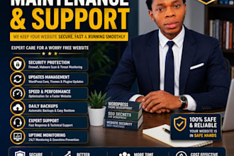 provide wordpress website maintenance and support