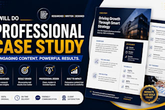write professional case studies