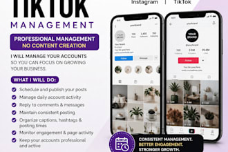 grow and manage social media page organically