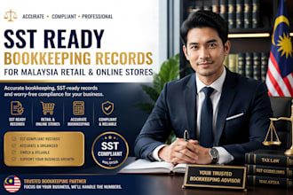 prepare sst ready bookkeeping records for malaysia retail and online stores