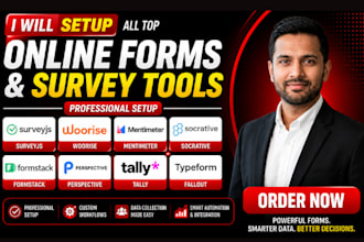 setup surveyjs woorise mentimeter socrative formstack perspective tally fallout