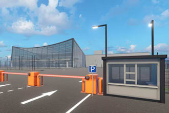 create airport modeling and texturing for x plane 12