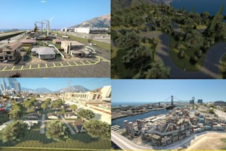 make your custom fivem server, custom maps for fivem, fivem custom mlo, 5m city