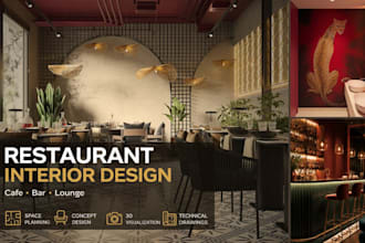 design premium restaurant and cafe interiors