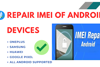 help to repair or change imei of android phones