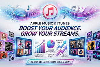 setup a campaign for apple music, itunes music and trigger algorithms