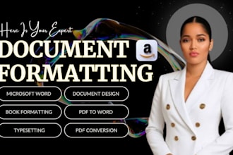 do document ms word formatting and excel spreadsheet, typing, microsoft word