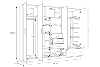 create furniture millwork drawings for kitchen cabinets, wardrobes and pantry