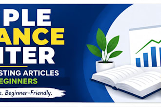 write simple finance and investing articles for beginners