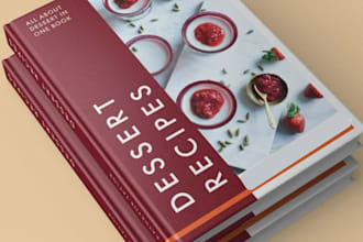 be your cookbook writer, cookbook recipes kdp cookbook formatting and design
