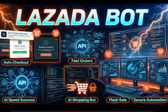 do lazada bot, shopping bot, auto checkout bot, pokemon bot auto purchase bot