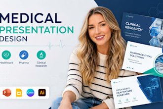 medical presentation, healthcare powerpoint pharma slides, clinical research PPT