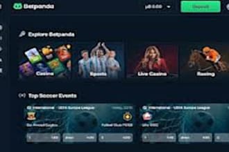 develop igaming website, sport bet website, slot, blackjack, crash game, bet web