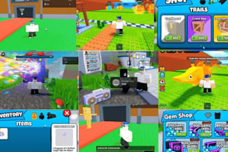 script full roblox game, develop roblox creation, fix bug