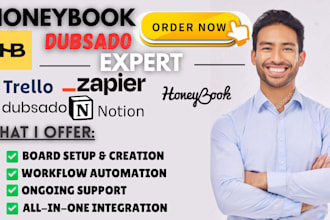 automate honeybook client booking, payments and contracts workflow for creatives