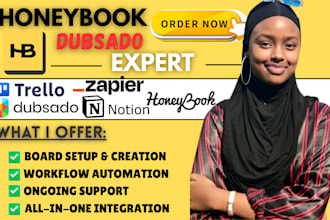 automate honeybook client booking, payments and contracts workflow for creatives