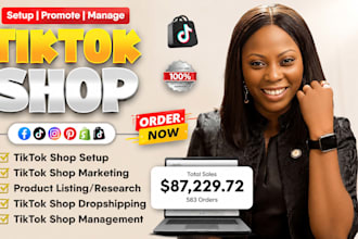 setup tik tok shop, tik tok affiliate and tiktok shop marketing