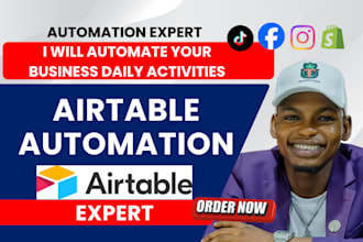 design airtable database, airtable integration, airtable crm airtable automation