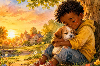 children story book illustration children story children story book illustration
