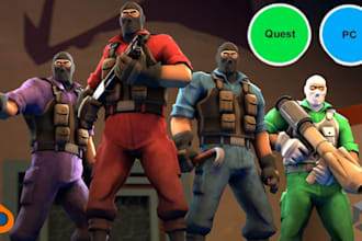 port 3d models to sfm, gmod, left 4 dead 2, tf2 and vrchat