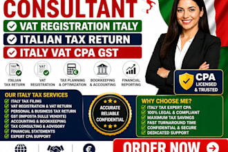legal italy tax consultant vat registration gst italian tax return italy vat cpa