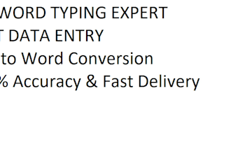 do fast data entry and ms word typing work