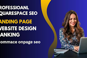 design your website landing page or home page