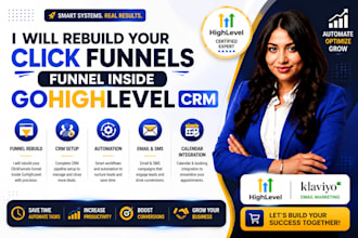 rebuild your click funnes, funnel inside gohighlevel CRM
