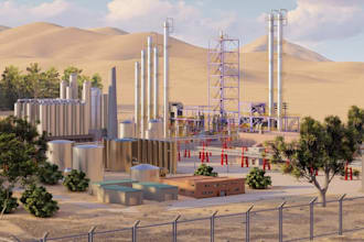 design 2d, 3d factory layout warehouse and farm storage facility