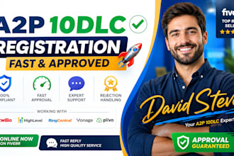 register a2p 10dlc brand, campaign for twilio, gohighlevel, dialpad, telnyx